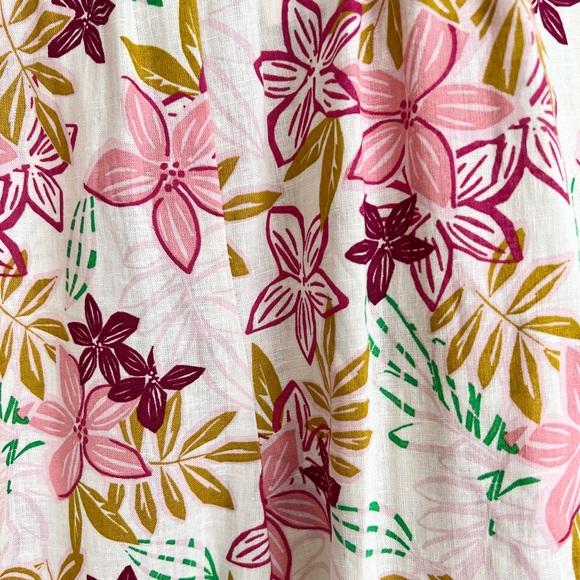 ZARA Floral Jumper with Flutter Straps Toddler Girl Size 3-4yrs NEW - Picture 3 of 8